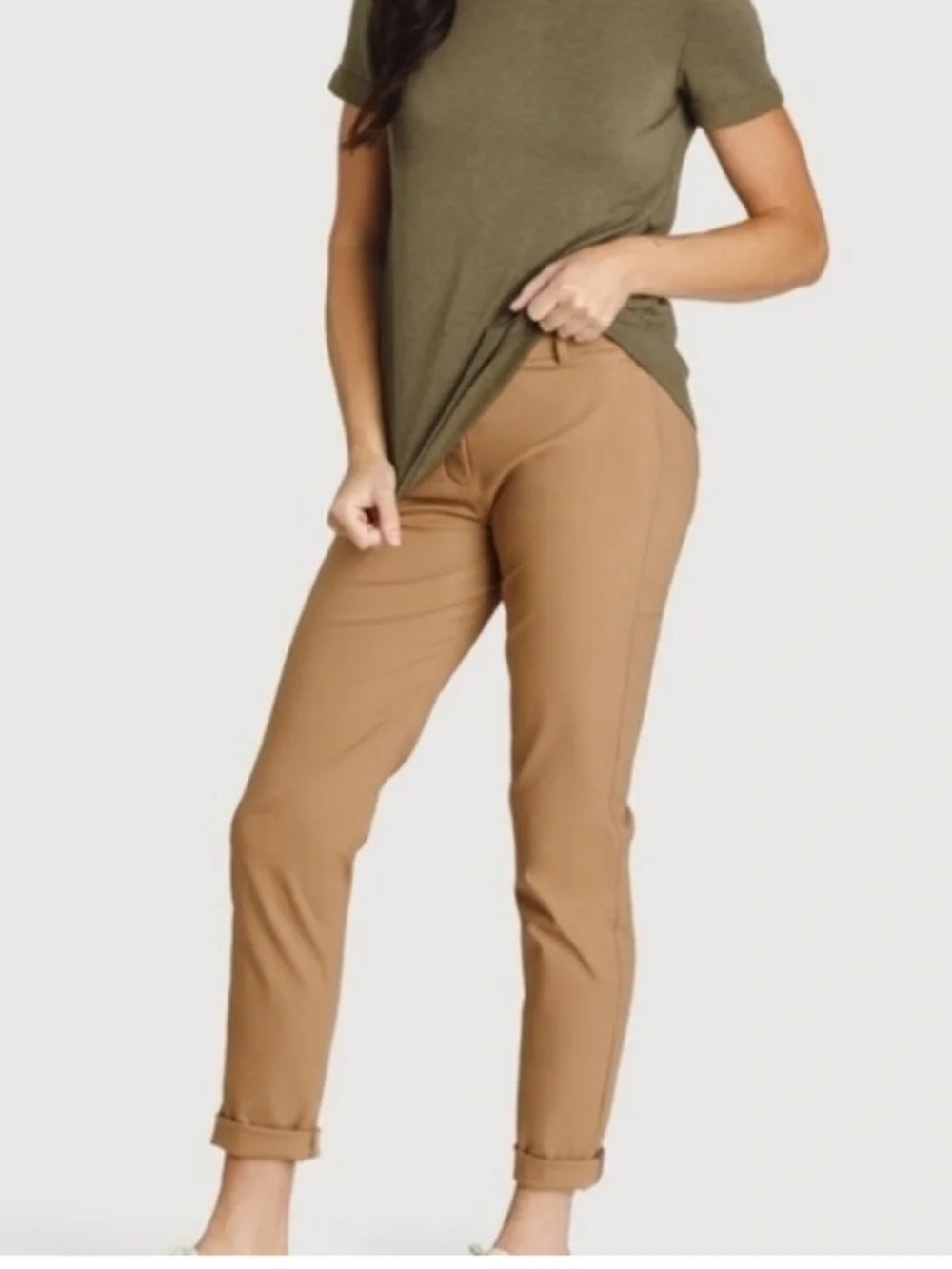 Kit and Ace Women's Navigator Pants in Camel Size 12